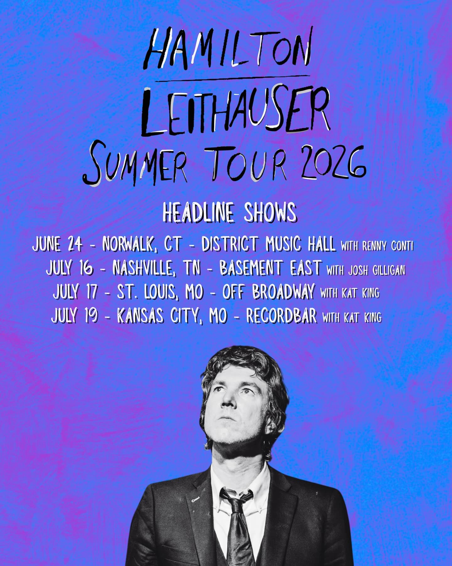Hamilton Leithauser Summer 2026 headline shows
